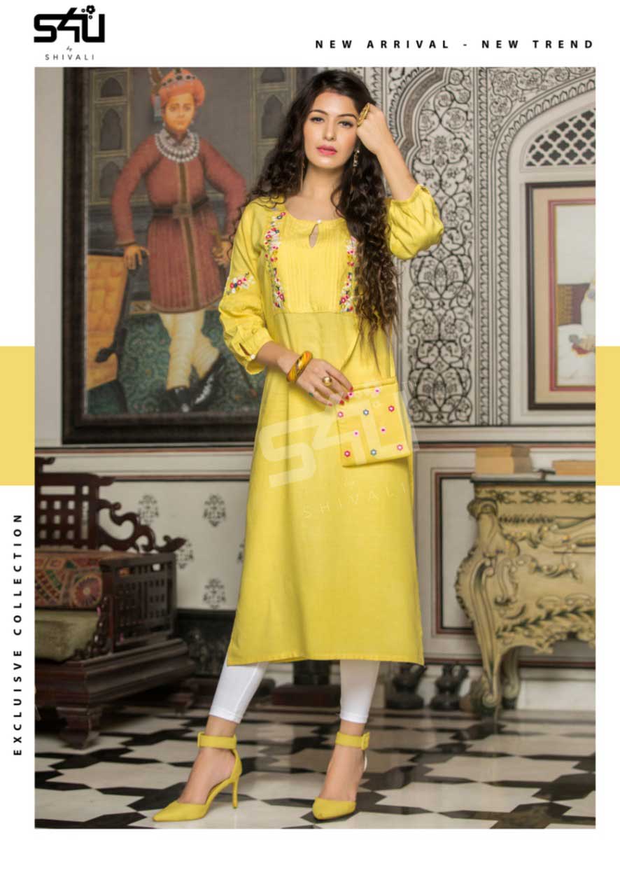 Fyre Vol-2 Designer Cotton Kurtis Collection Fyre Vol-2 Designer Cotton Kurtis Collection